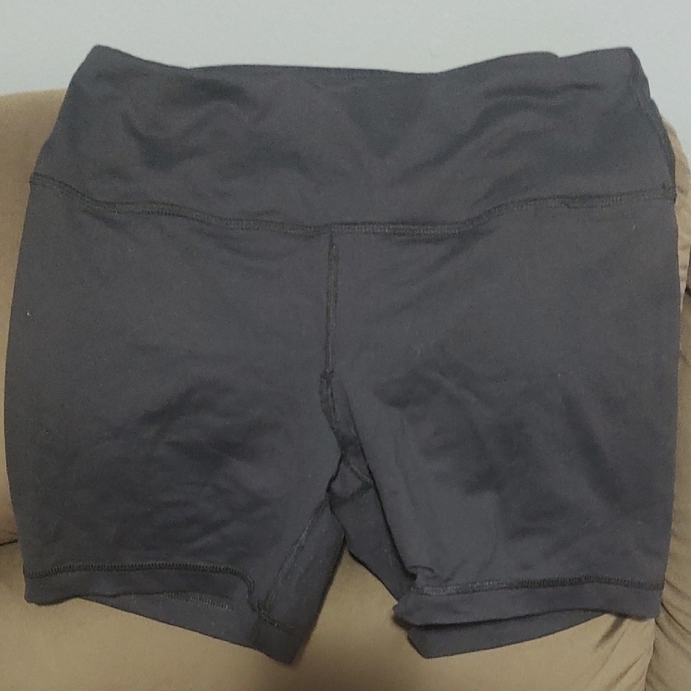90 Degree By Reflex Black Bike Shorts with Simple Design